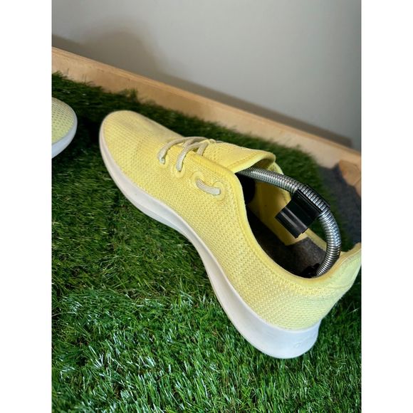 Allbirds Tree Runners Men Yellow Mesh Upper Lace Up Running Shoes Size US 11 M - Picture 5 of 9